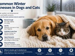 Common illnesses affecting dogs and cats